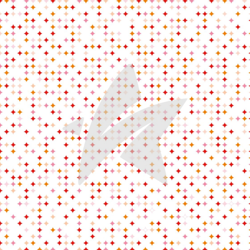 Papier à motif - Designline - Kisses - Papier à motif multicolore