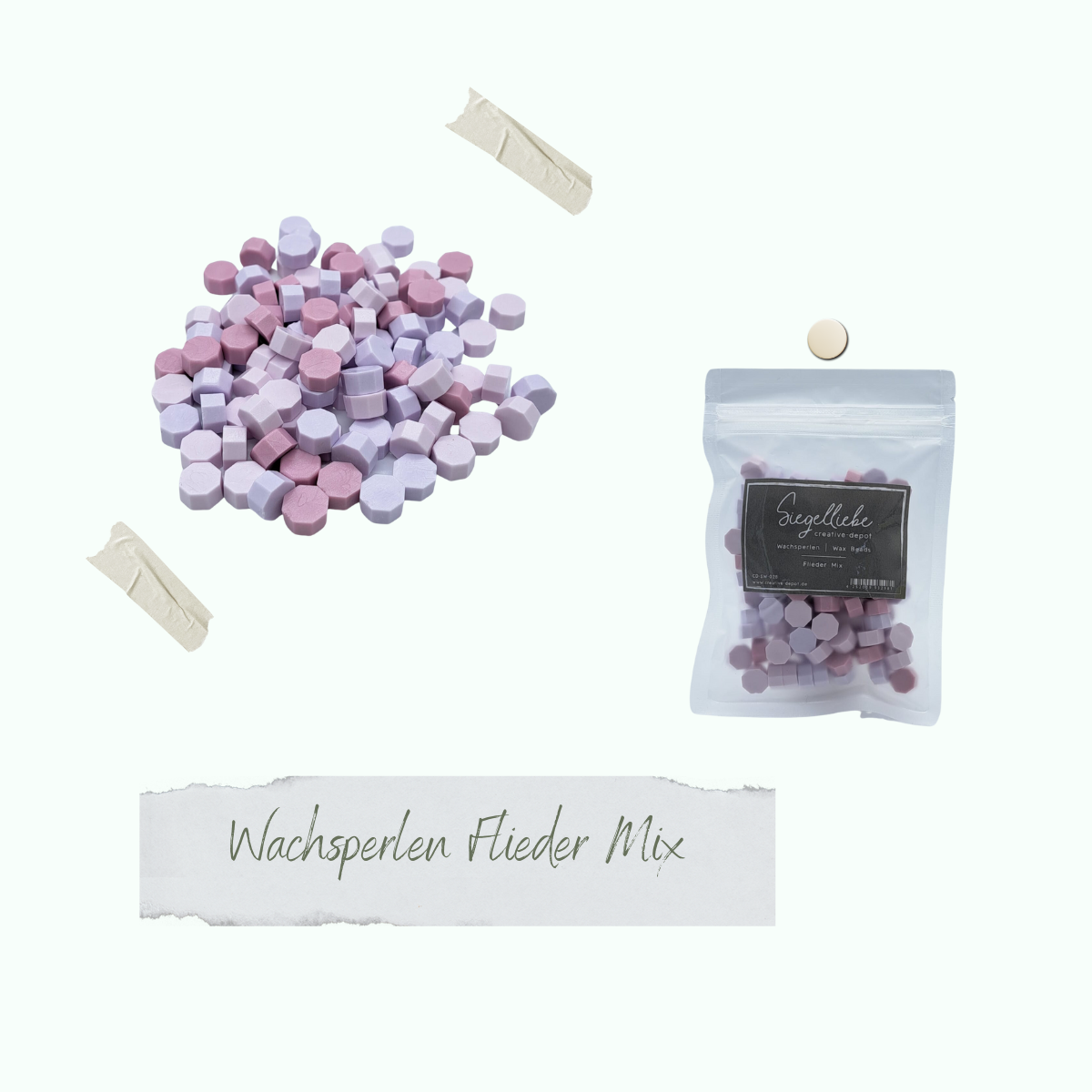 Perles de cire - Mélange de lilas - Siegelliebe