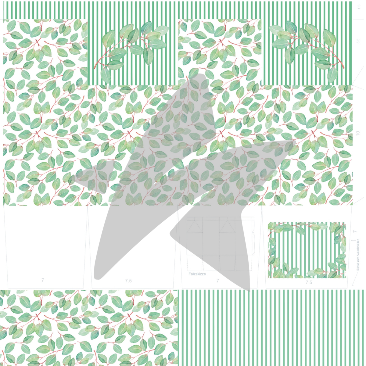 Papier à dessin - Designline - Boîte en Eucalyptus