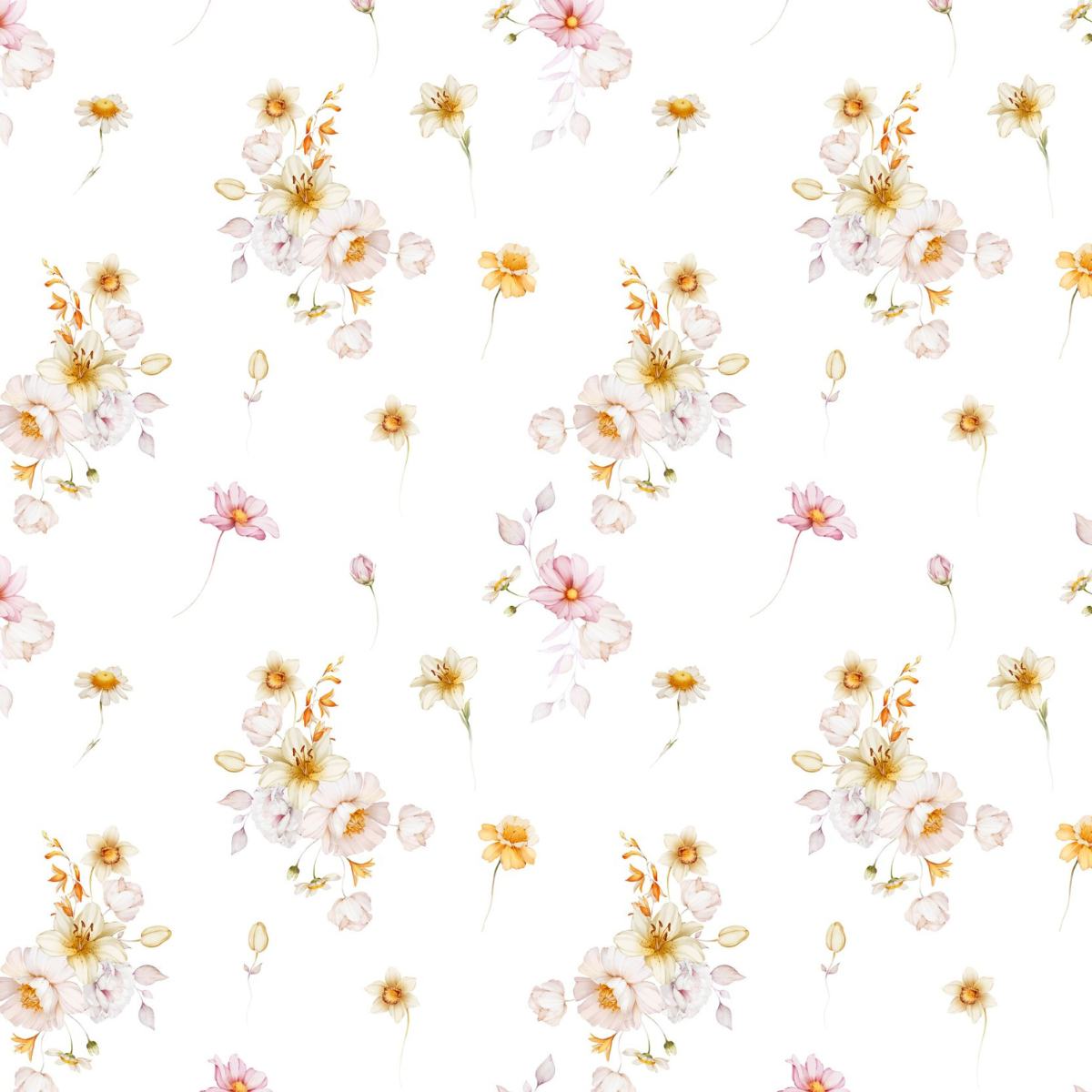 Design paper - Florales - klein