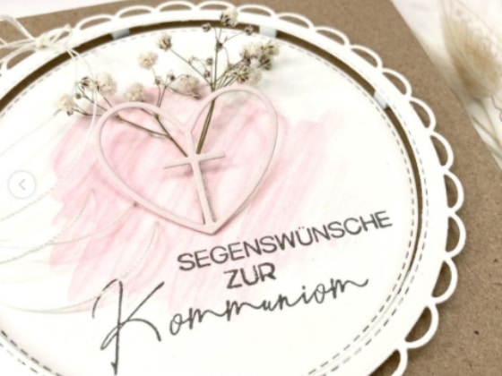 Die - Herz mit Kreuz- Liebe und Glaube