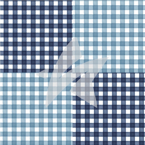 Hintergrundbogen - Plaid - Blau