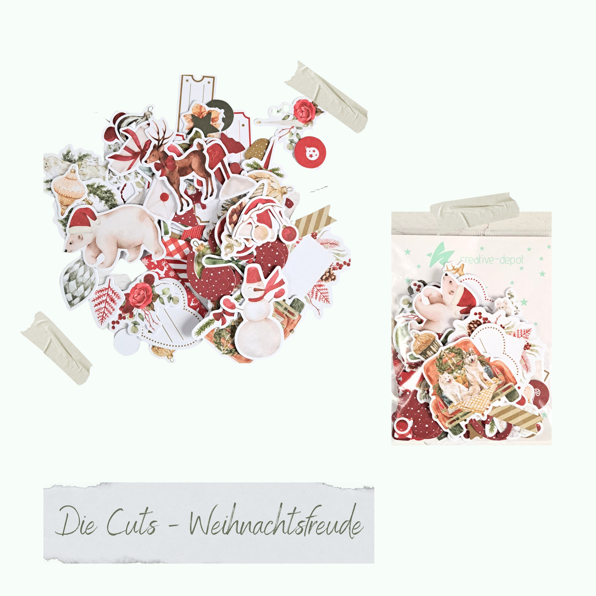 Die Cuts - Weihnachtsfreude