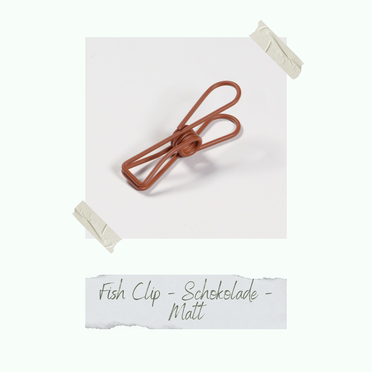 Fish Clip - Schokolade