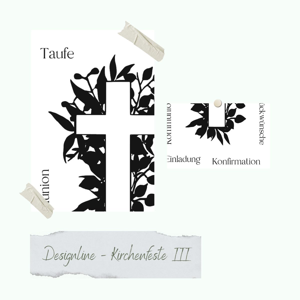 Jeu de timbres - Designline - Kirchenfeste III