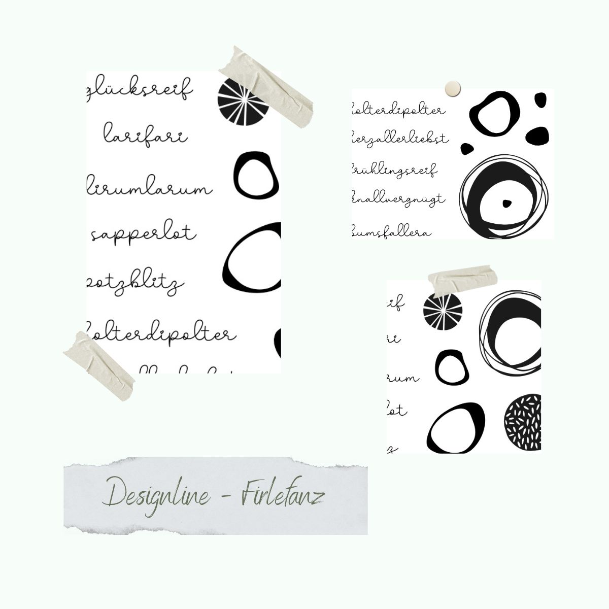 Set de tampons - Designline - Firlefanz