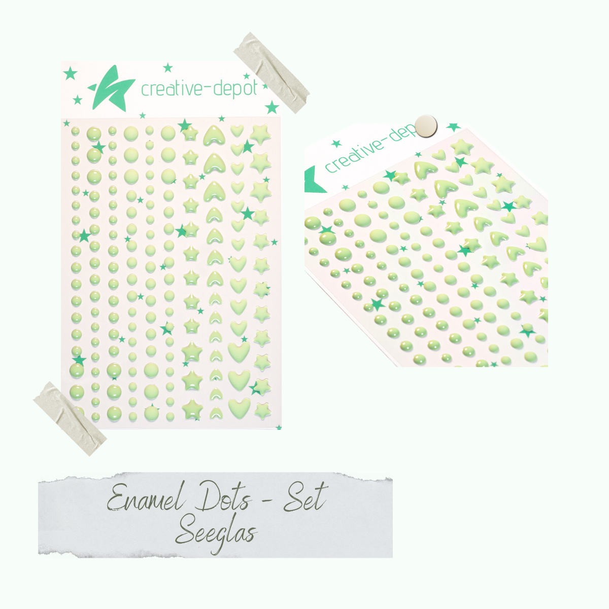 Enamel Dots - Seeglas