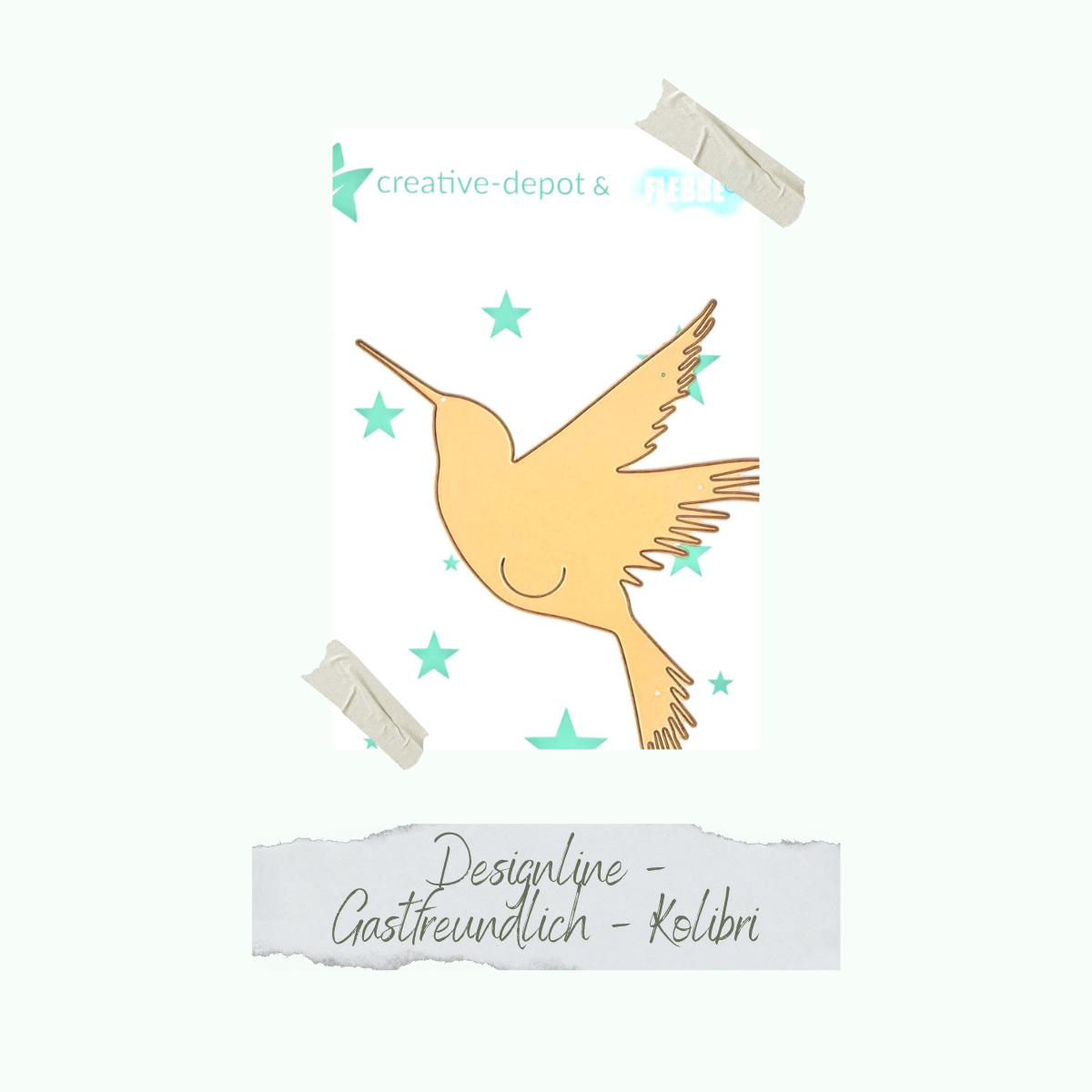 Die - Designline - Gastfreundlich - Kolibri Stanze