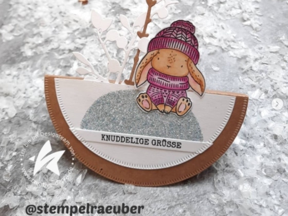 Stempelset Fröhlicher Winter mit Mampfred