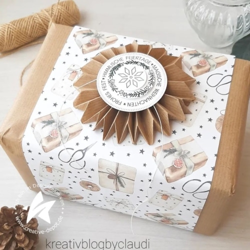 Designpapier - Sternchen und Geschenke II