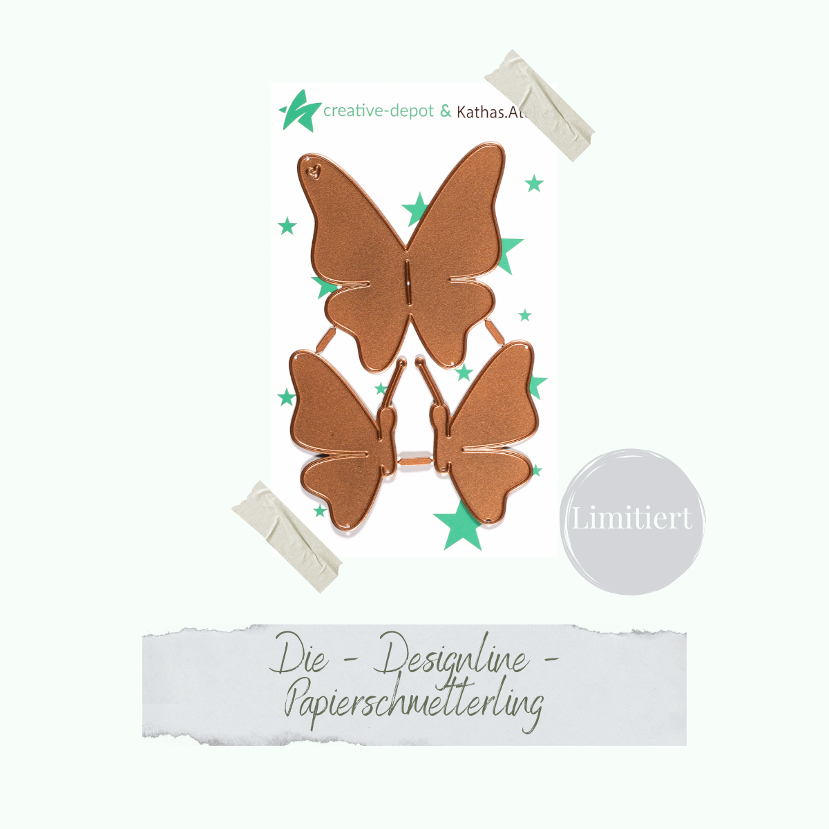 Die - Designline - Papierschmetterling