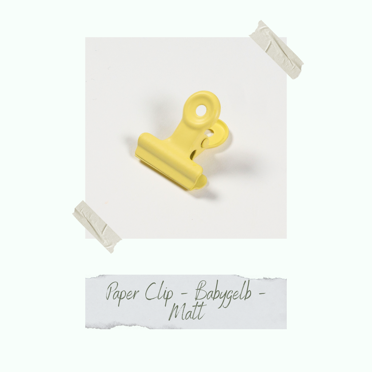 Paper Clip - Babygelb