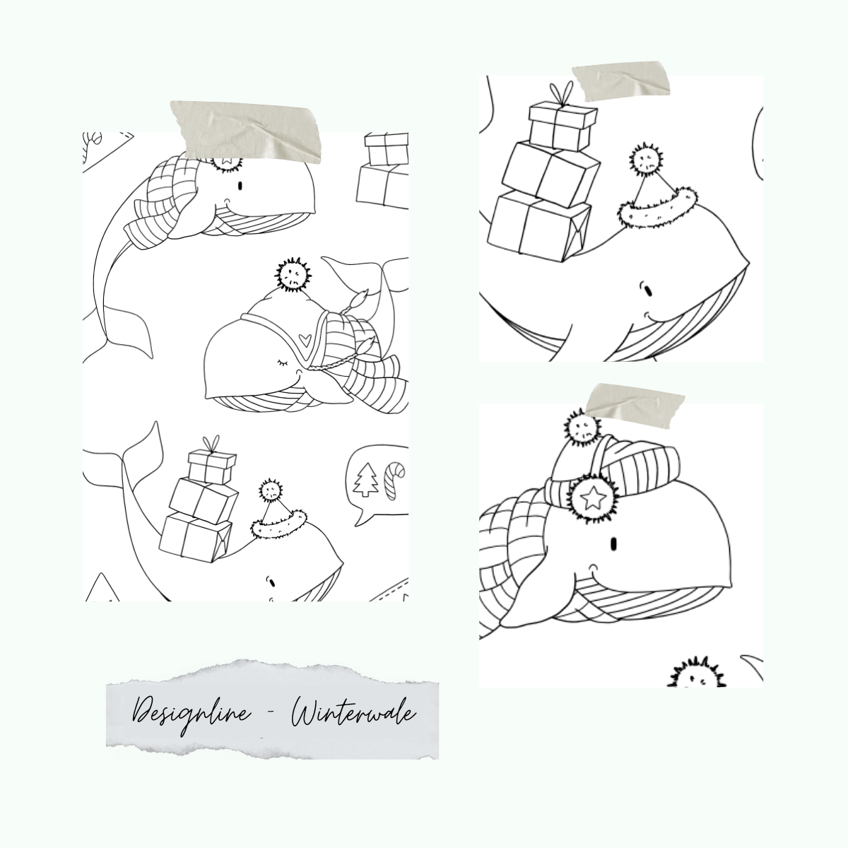 Set de tampons - Designline - Winterwale