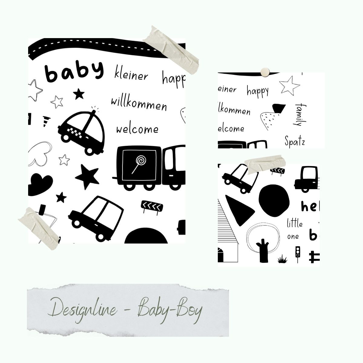 Jeu de timbres - Designline - Baby-Boy